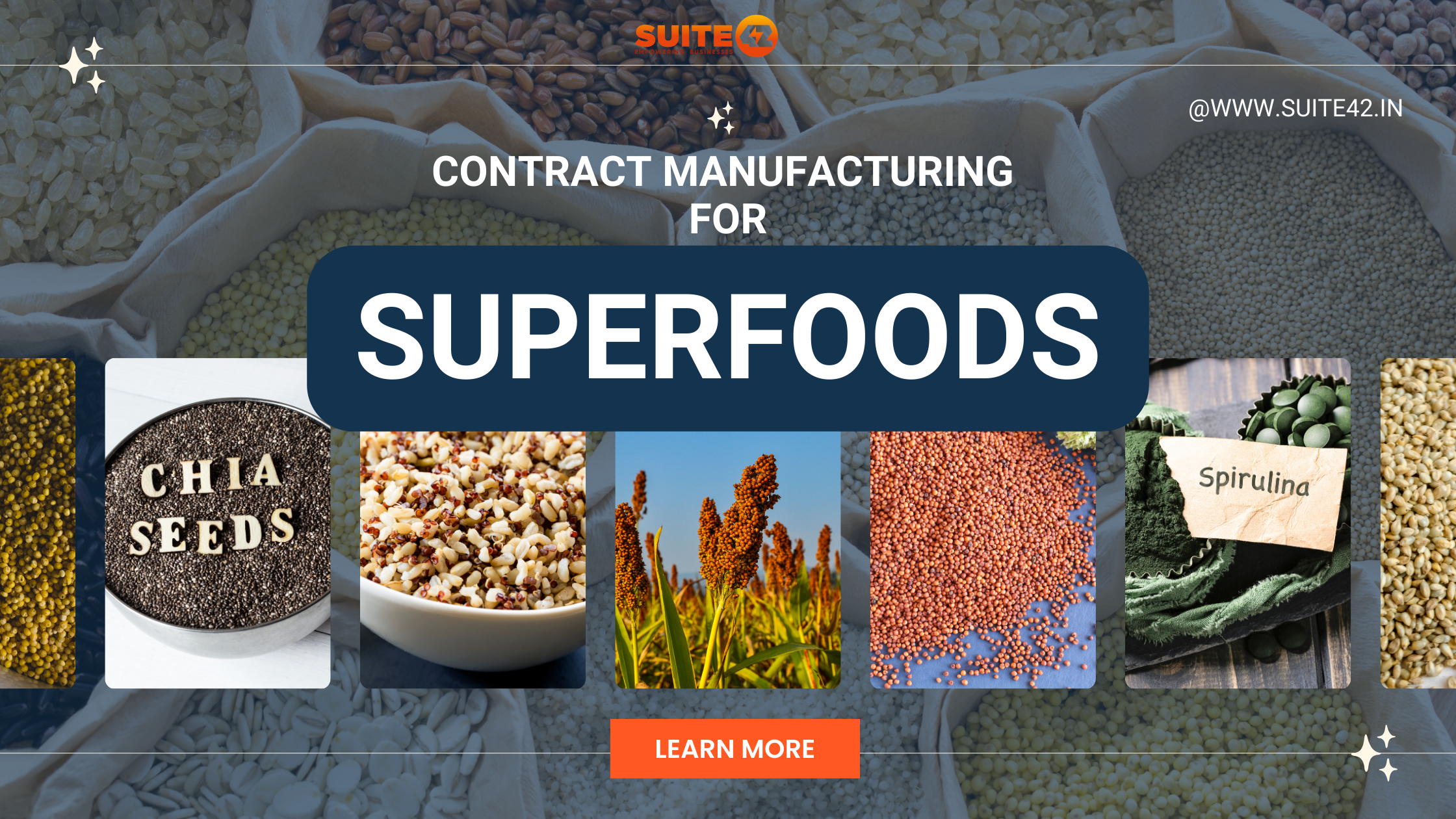 Contract Manufacturing for Superfoods | Suite42